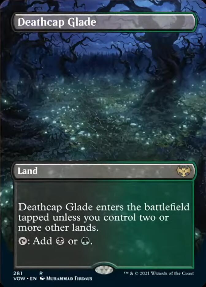 Deathcap Glade (Borderless Alternate Art) [Innistrad: Crimson Vow] | Lots Moore NSW