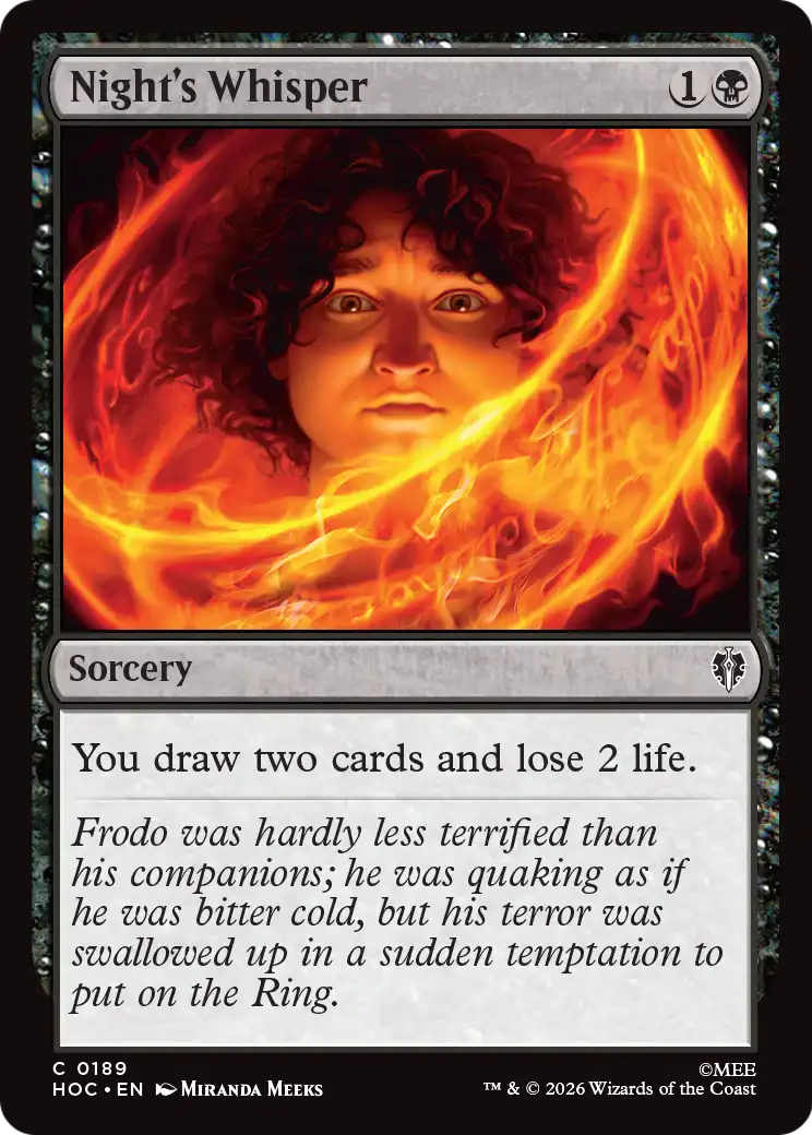 Night's Whisper [The Hobbit: Eternal-Legal] | Lots Moore NSW
