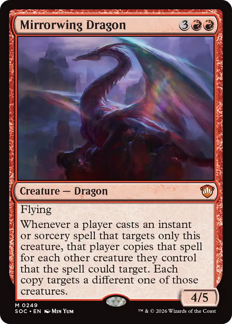Mirrorwing Dragon [Secrets of Strixhaven Commander] | Lots Moore NSW