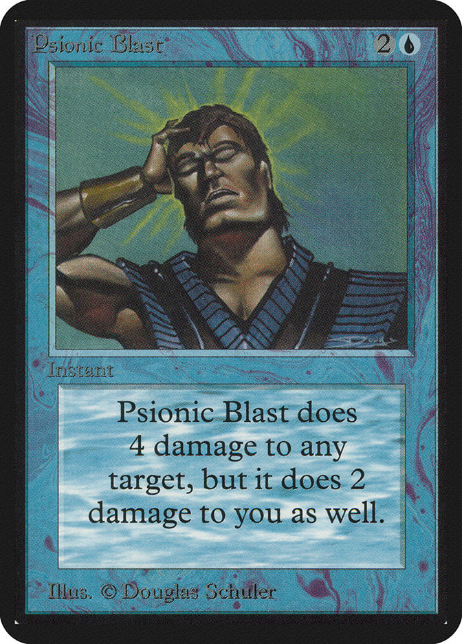 Psionic Blast [Alpha Edition] | Lots Moore NSW