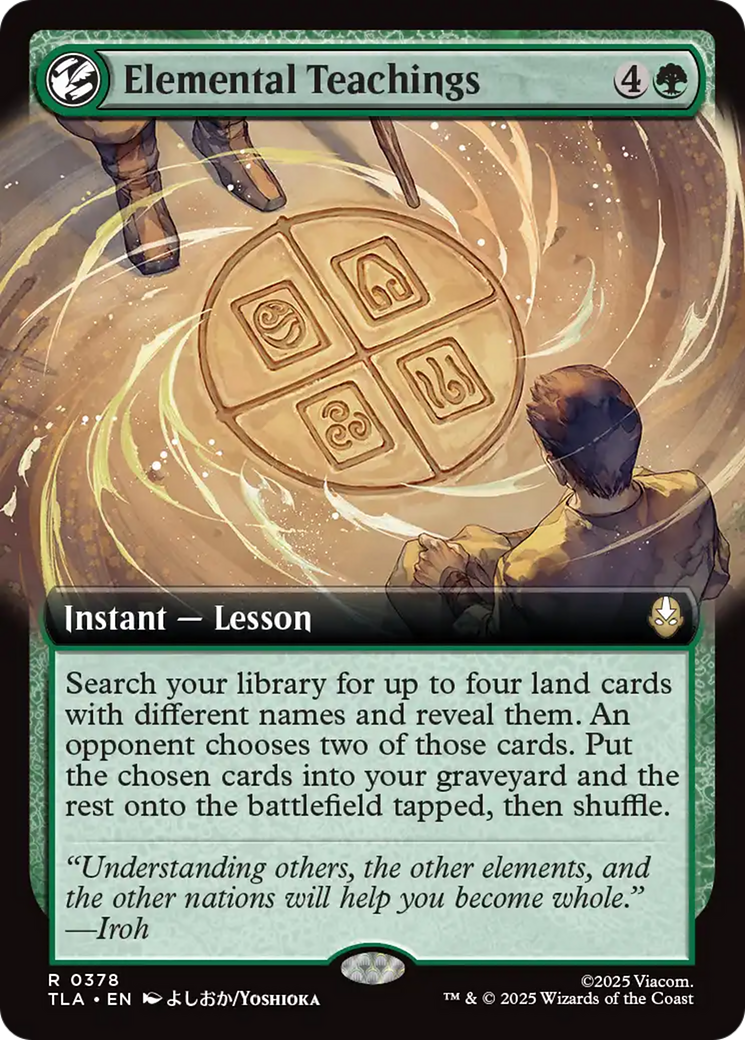 Elemental Teachings (Extended Art) [Avatar: The Last Airbender] | Lots Moore NSW