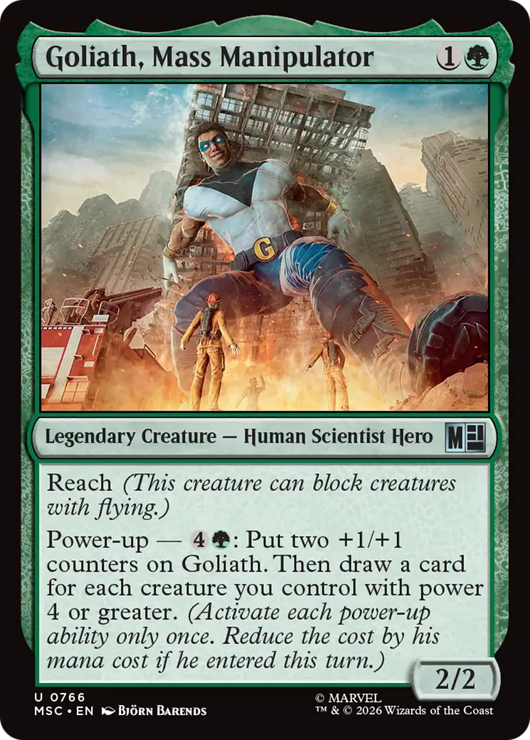 Goliath, Mass Manipulator [Marvel Super Heroes Commander] | Lots Moore NSW