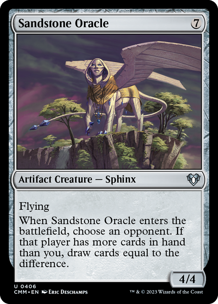 Sandstone Oracle [Commander Masters] | Lots Moore NSW