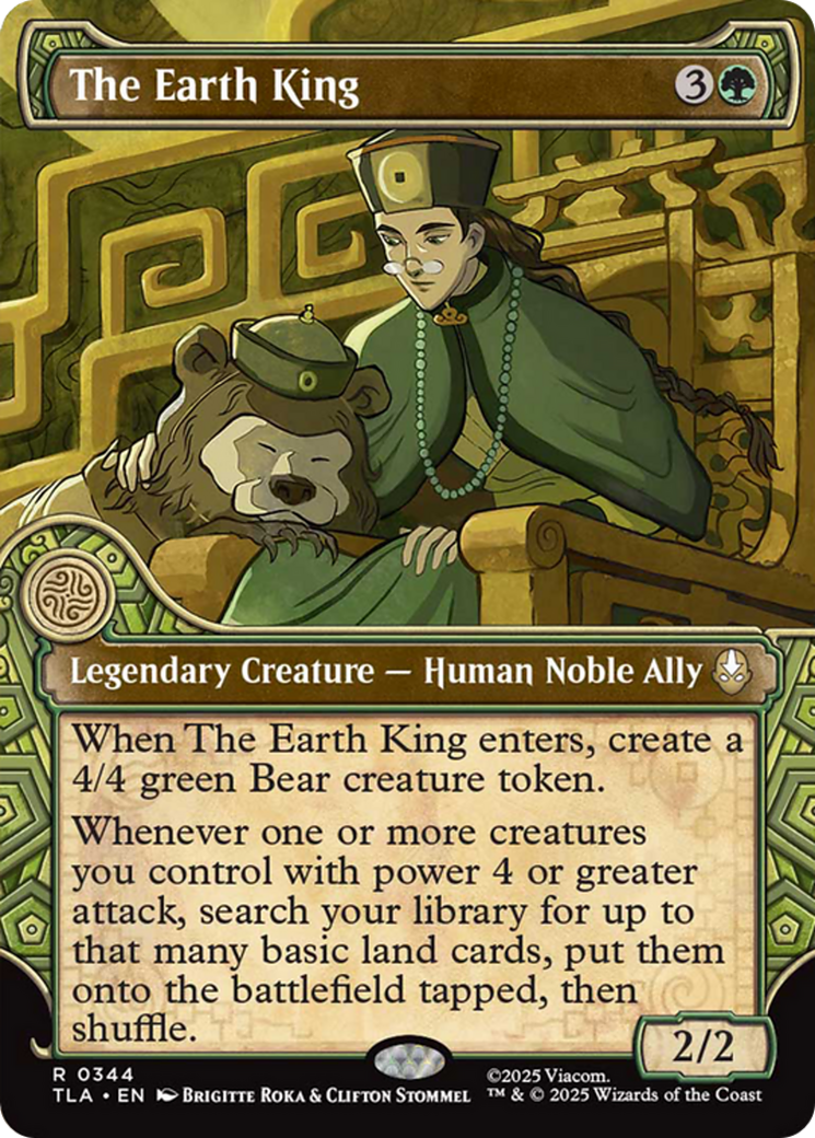 The Earth King (Showcase) [Avatar: The Last Airbender] Magic: The Gathering | Lots Moore NSW