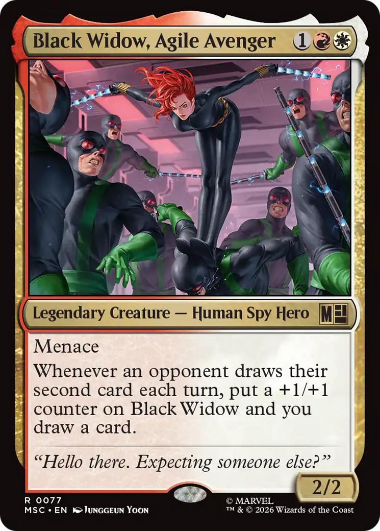 Black Widow, Agile Avenger [Marvel Super Heroes Commander] | Lots Moore NSW