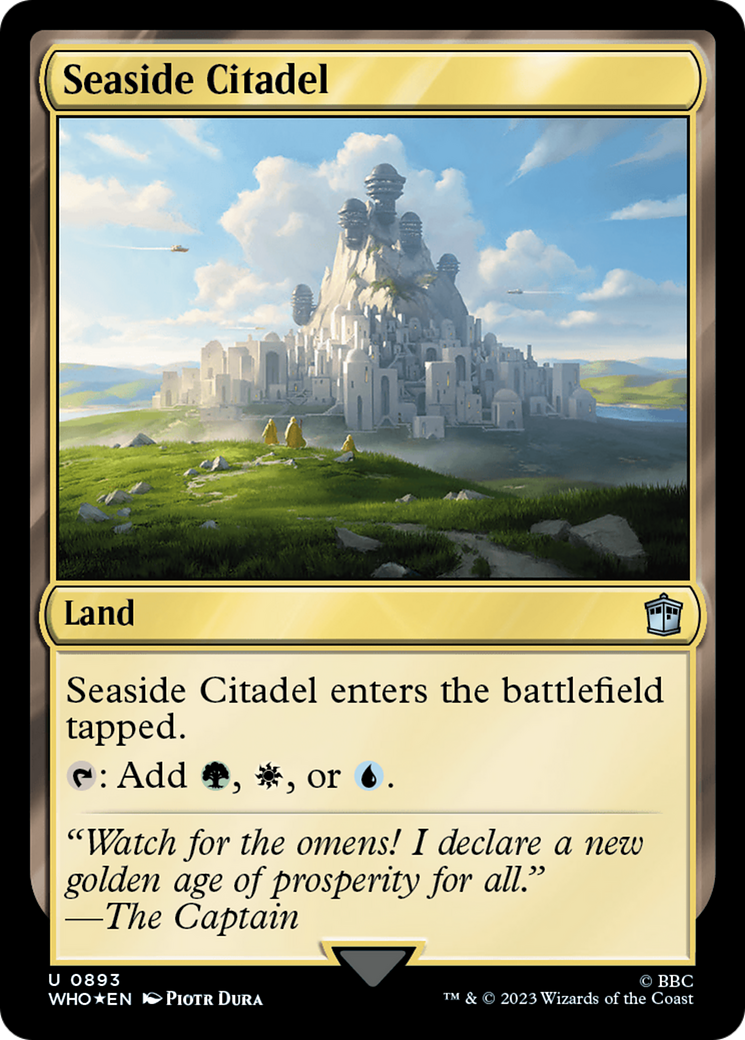 Seaside Citadel (Surge Foil) [Doctor Who] | Lots Moore NSW