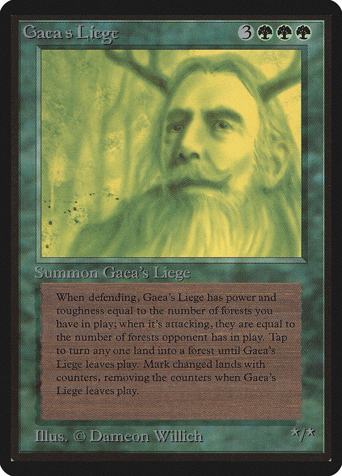 Gaea's Liege [Beta Edition] | Lots Moore NSW