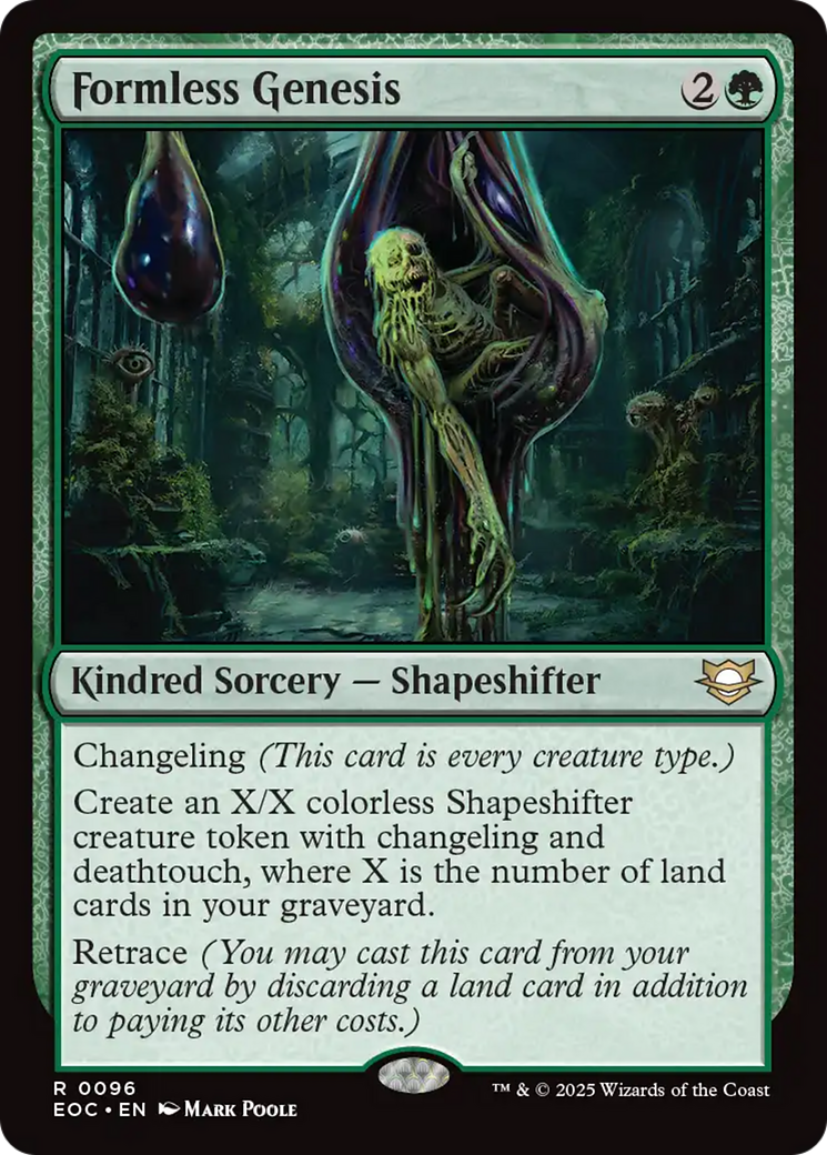 Formless Genesis [Edge of Eternities Commander] | Lots Moore NSW