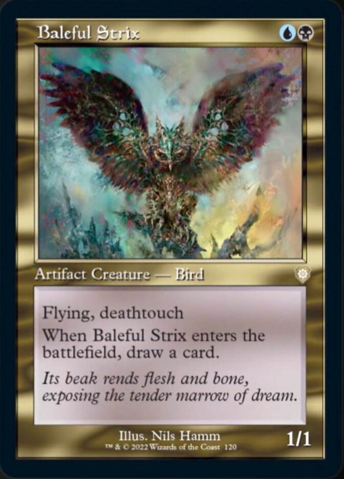 Baleful Strix (Retro) [The Brothers' War Commander] | Lots Moore NSW