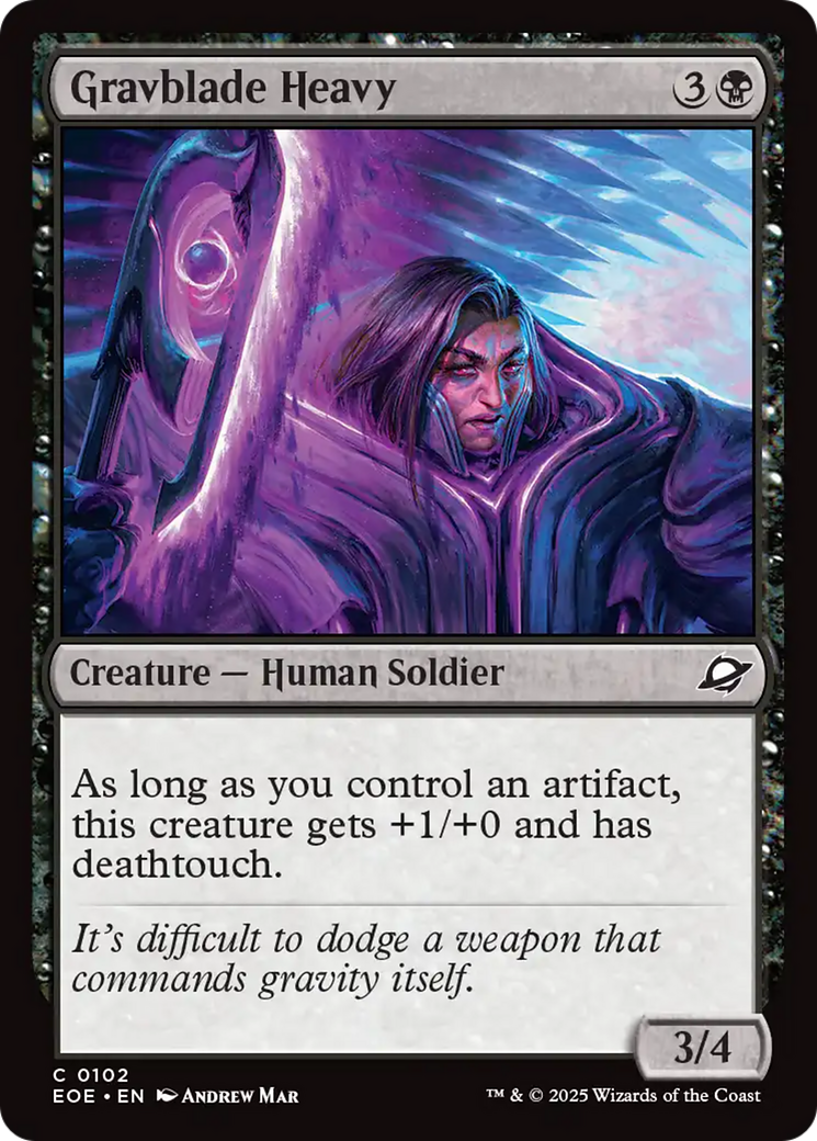 Gravblade Heavy [Edge of Eternities] | Lots Moore NSW
