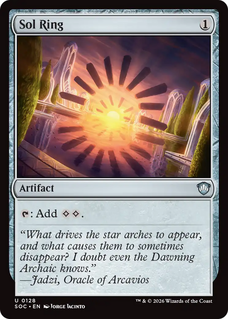 Sol Ring [Secrets of Strixhaven Commander] Magic: The Gathering | Lots Moore NSW