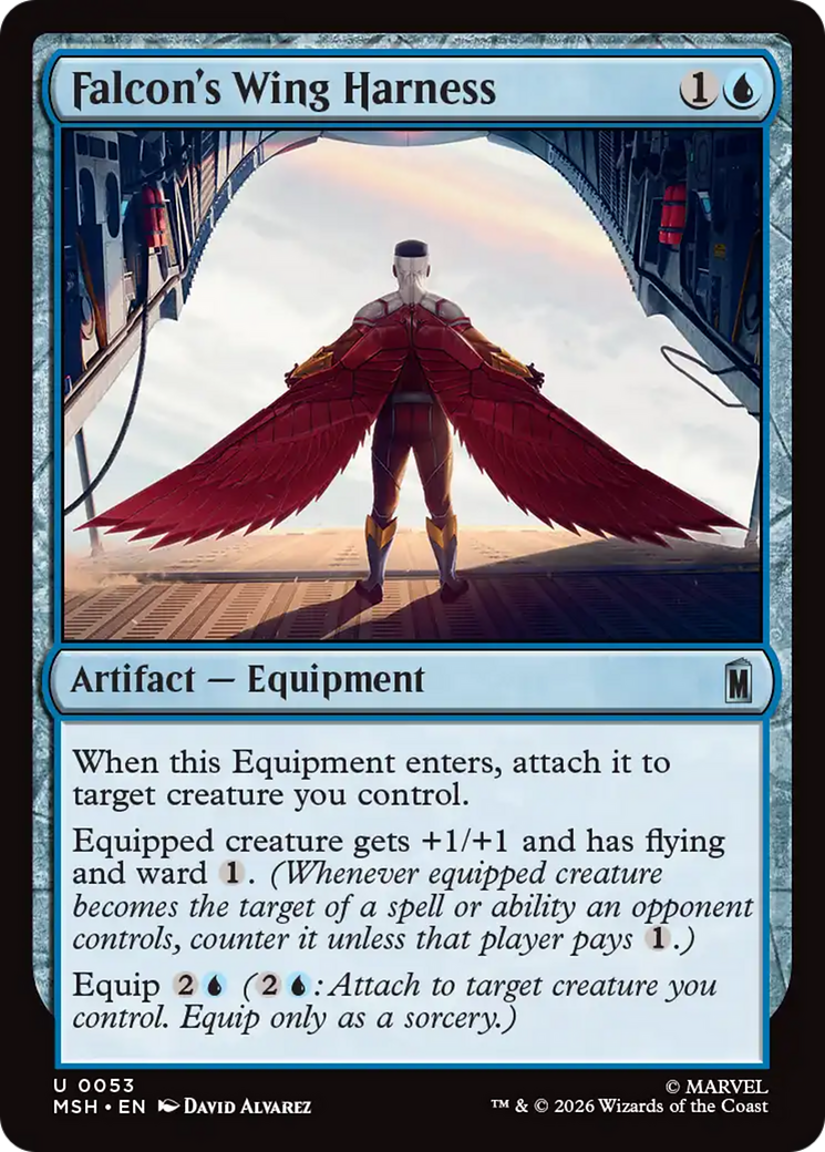 Falcon's Wing Harness [Marvel Super Heroes] | Lots Moore NSW
