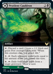 Pestilent Cauldron // Restorative Burst (Extended Art) [Strixhaven: School of Mages] | Lots Moore NSW