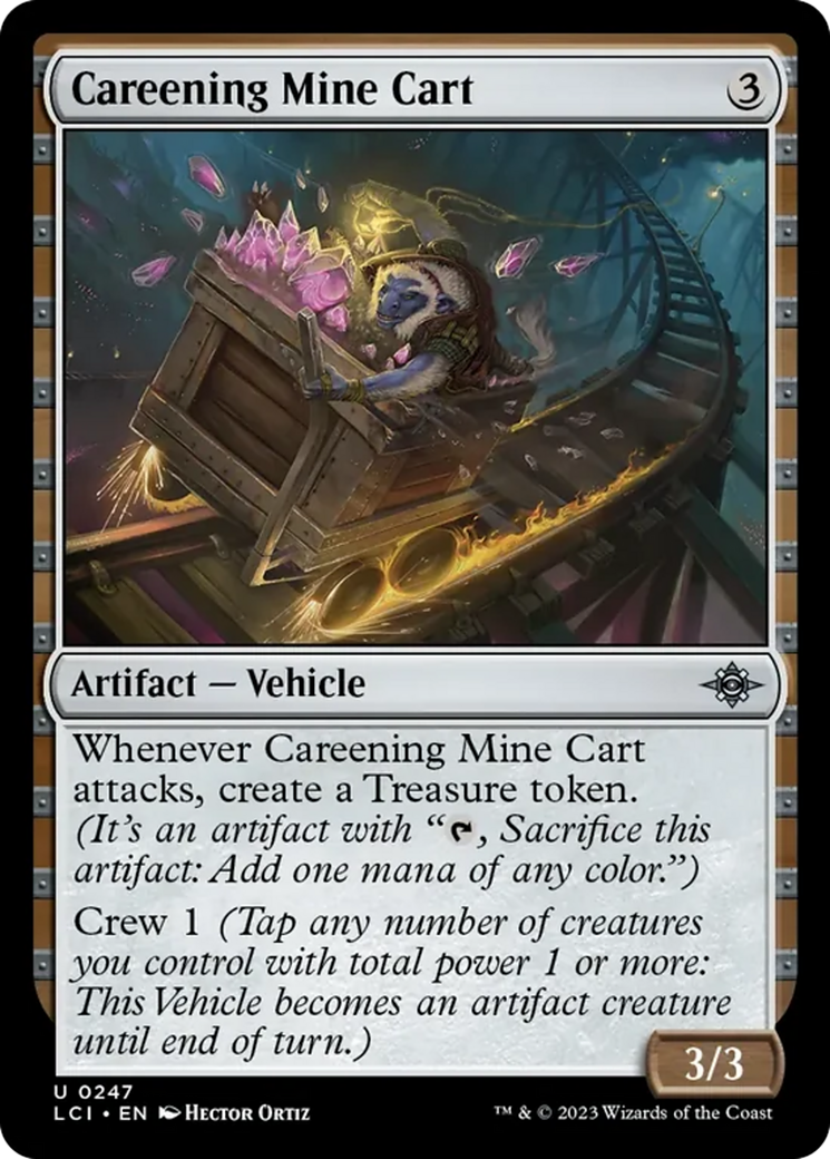 Careening Mine Cart [The Lost Caverns of Ixalan] | Lots Moore NSW