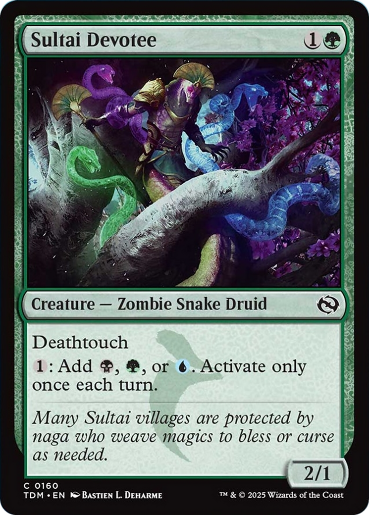 Sultai Devotee [Tarkir: Dragonstorm] | Lots Moore NSW