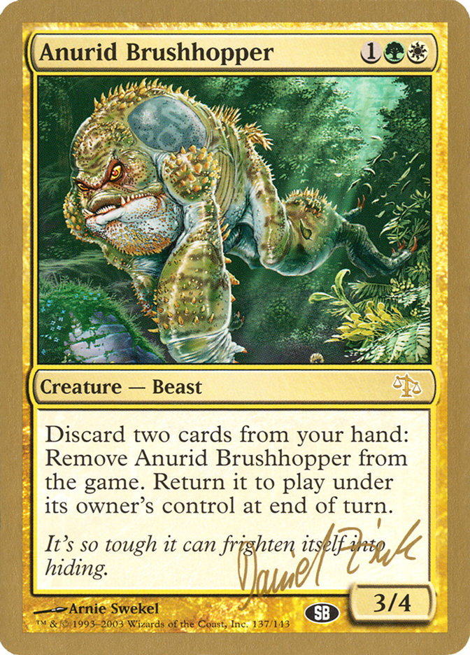 Anurid Brushhopper (Daniel Zink) (SB) [World Championship Decks 2003] | Lots Moore NSW