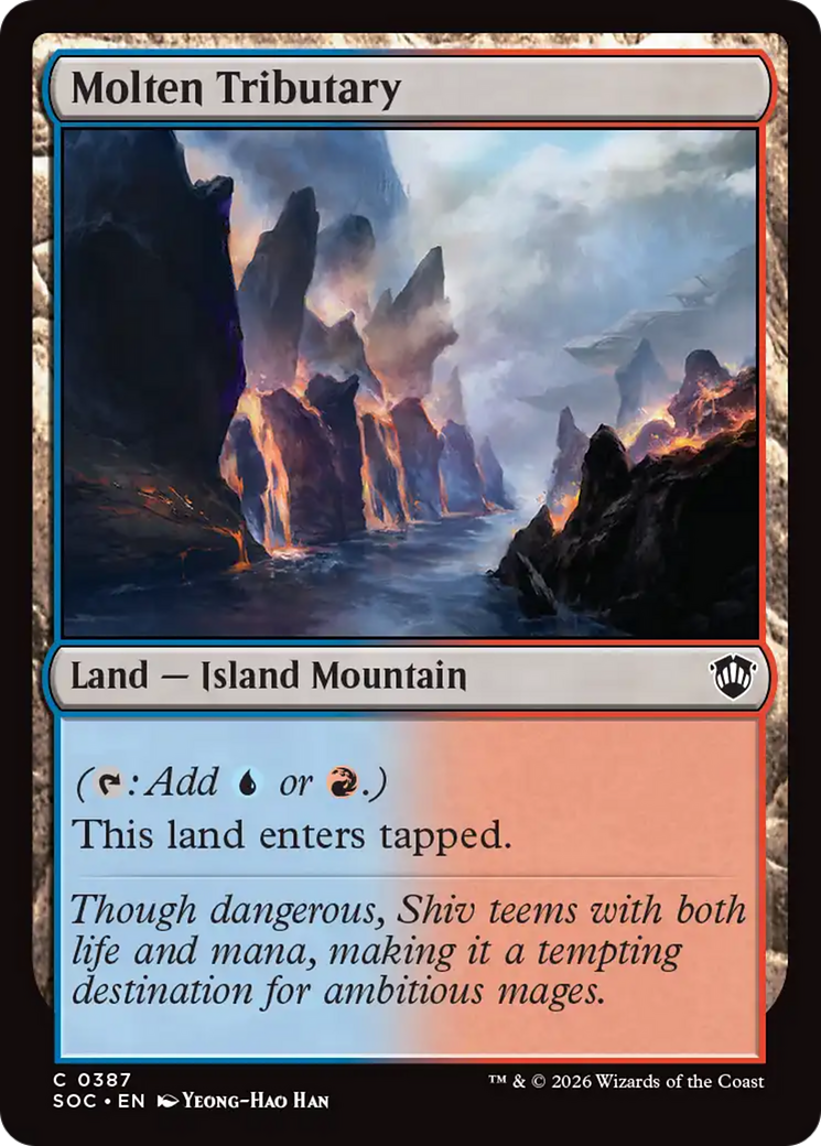 Molten Tributary [Secrets of Strixhaven Commander] | Lots Moore NSW