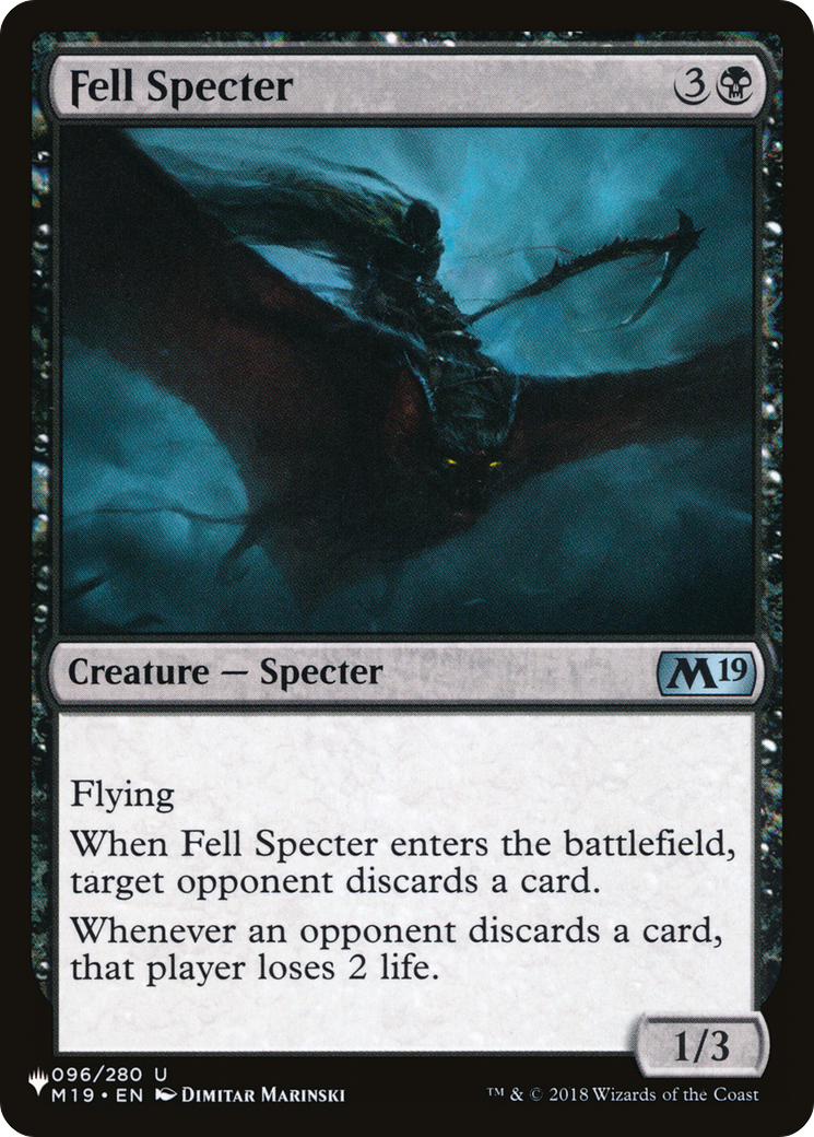 Fell Specter [The List] | Lots Moore NSW