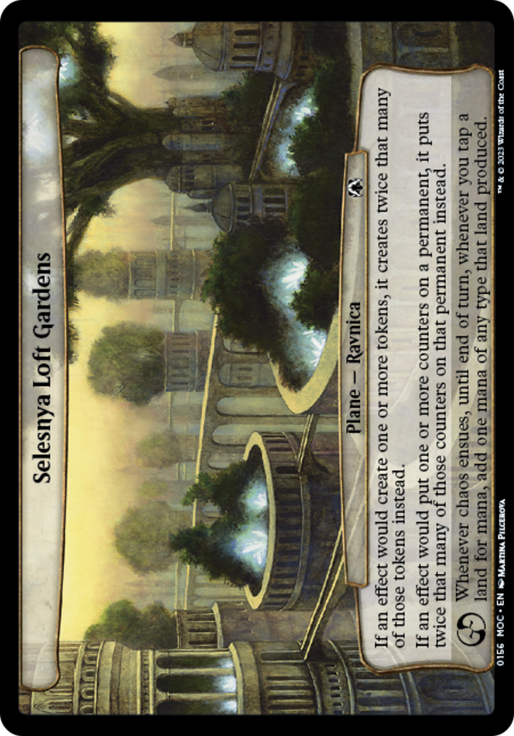 Selesnya Loft Gardens [March of the Machine Commander] | Lots Moore NSW