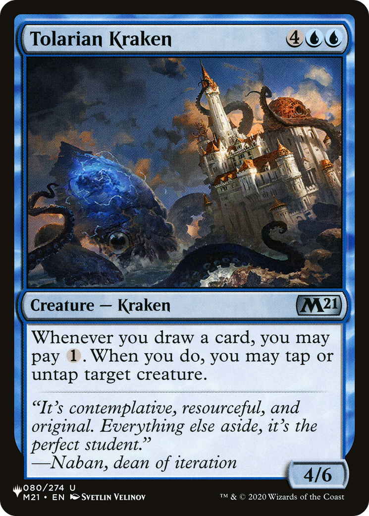 Tolarian Kraken [The List Reprints] | Lots Moore NSW