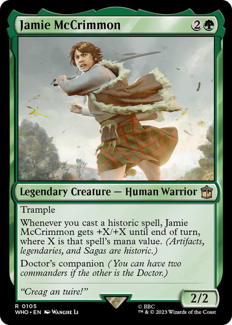 Jamie McCrimmon [Doctor Who] | Lots Moore NSW