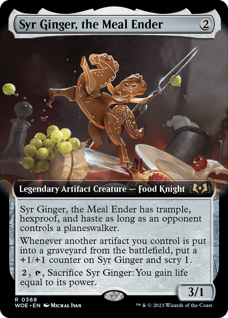 Syr Ginger, the Meal Ender (Extended Art) [Wilds of Eldraine] | Lots Moore NSW