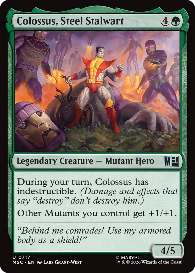 Colossus, Steel Stalwart [Marvel Super Heroes Commander] | Lots Moore NSW