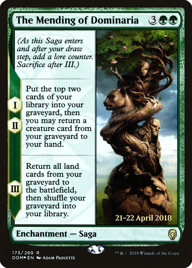 The Mending of Dominaria [Dominaria Prerelease Promos] | Lots Moore NSW