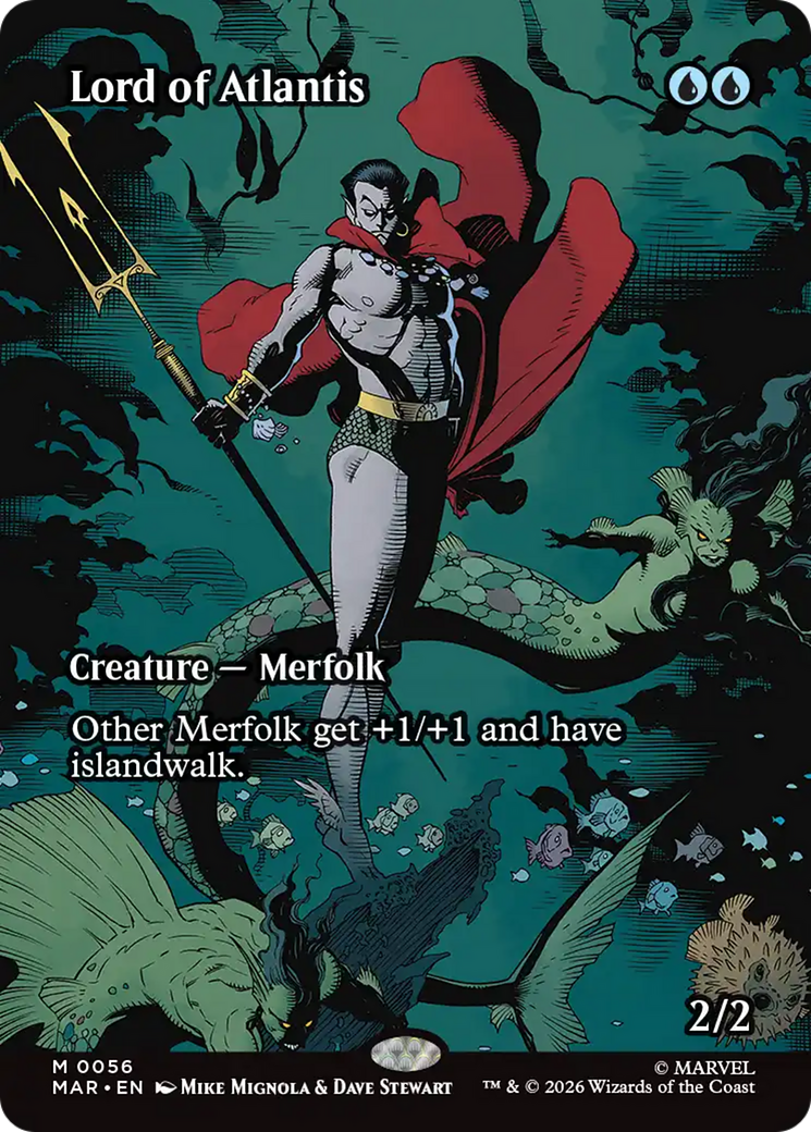 Lord of Atlantis (Borderless) [Marvel Universe: Eternal-Legal] | Lots Moore NSW