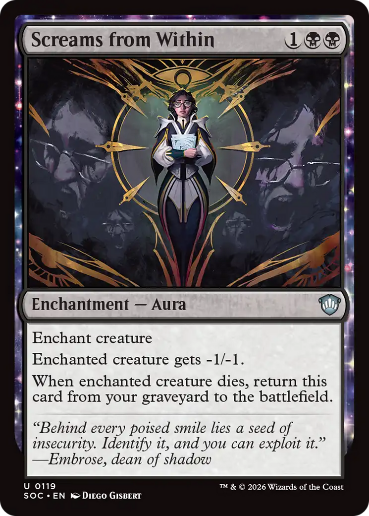 Screams from Within [Secrets of Strixhaven Commander] | Lots Moore NSW