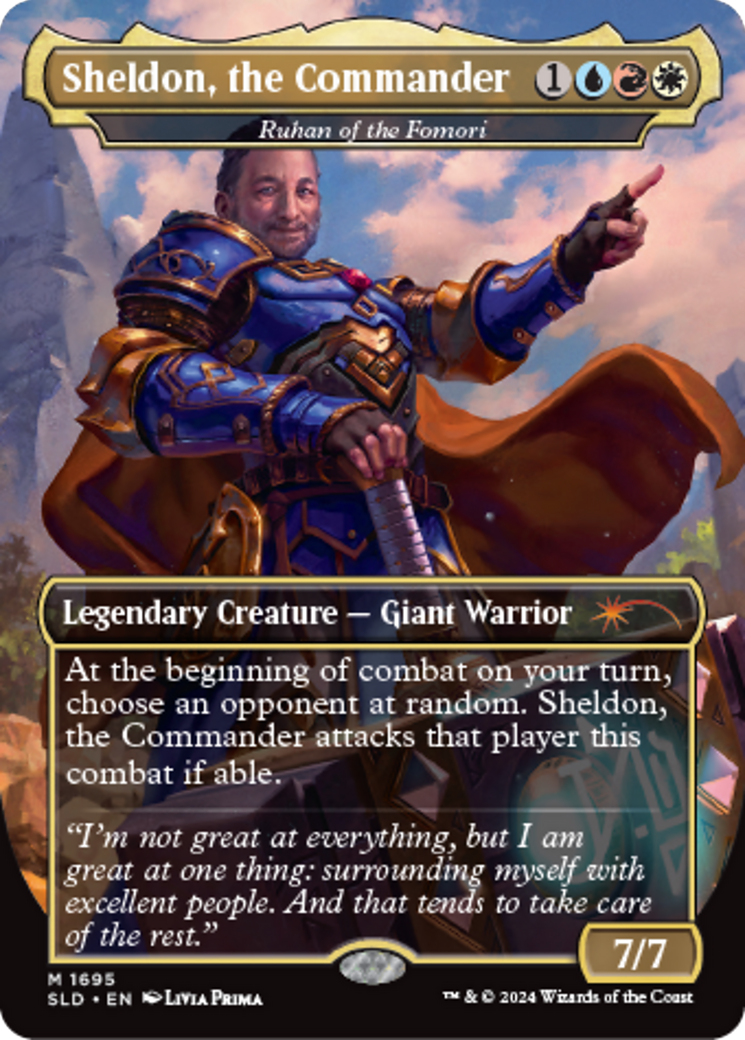 Ruhan of the Fomori - Sheldon, the Commander [Secret Lair: Sheldon's Spellbook] | Lots Moore NSW