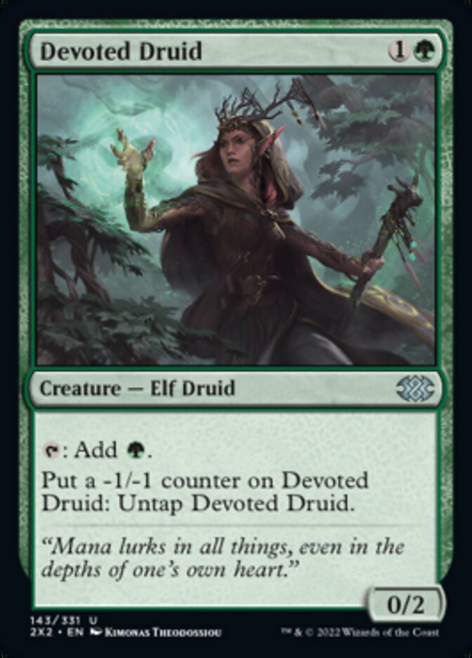 Devoted Druid [Double Masters 2022] | Lots Moore NSW
