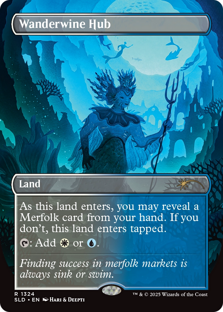 Wanderwine Hub (Rainbow Foil) [Secret Lair Drop Series] | Lots Moore NSW