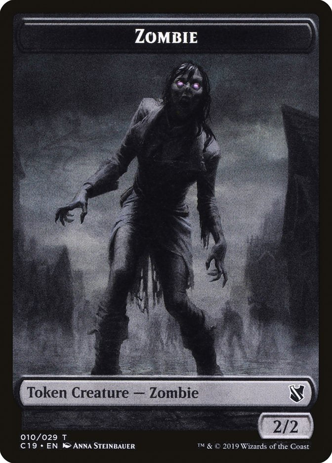 Zombie Token (010/029) [Commander 2019 Tokens] | Lots Moore NSW