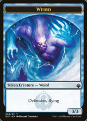 Weird // Goblin Double-Sided Token [Guilds of Ravnica Guild Kit Tokens] | Lots Moore NSW