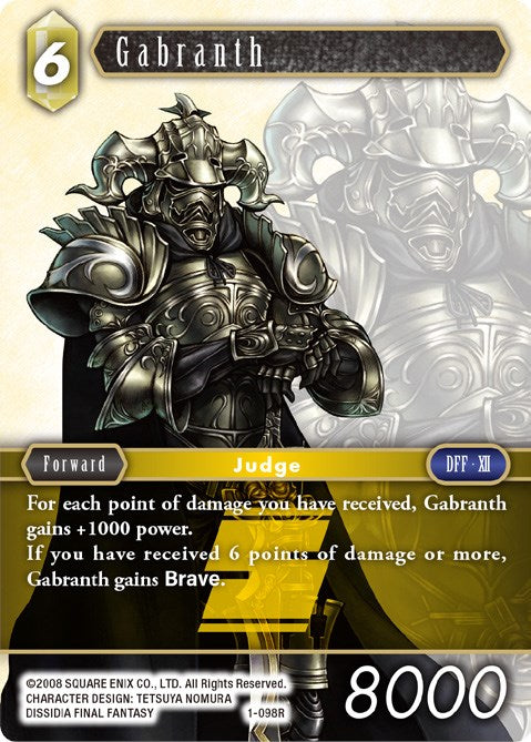 Gabranth [Opus I] | Lots Moore NSW