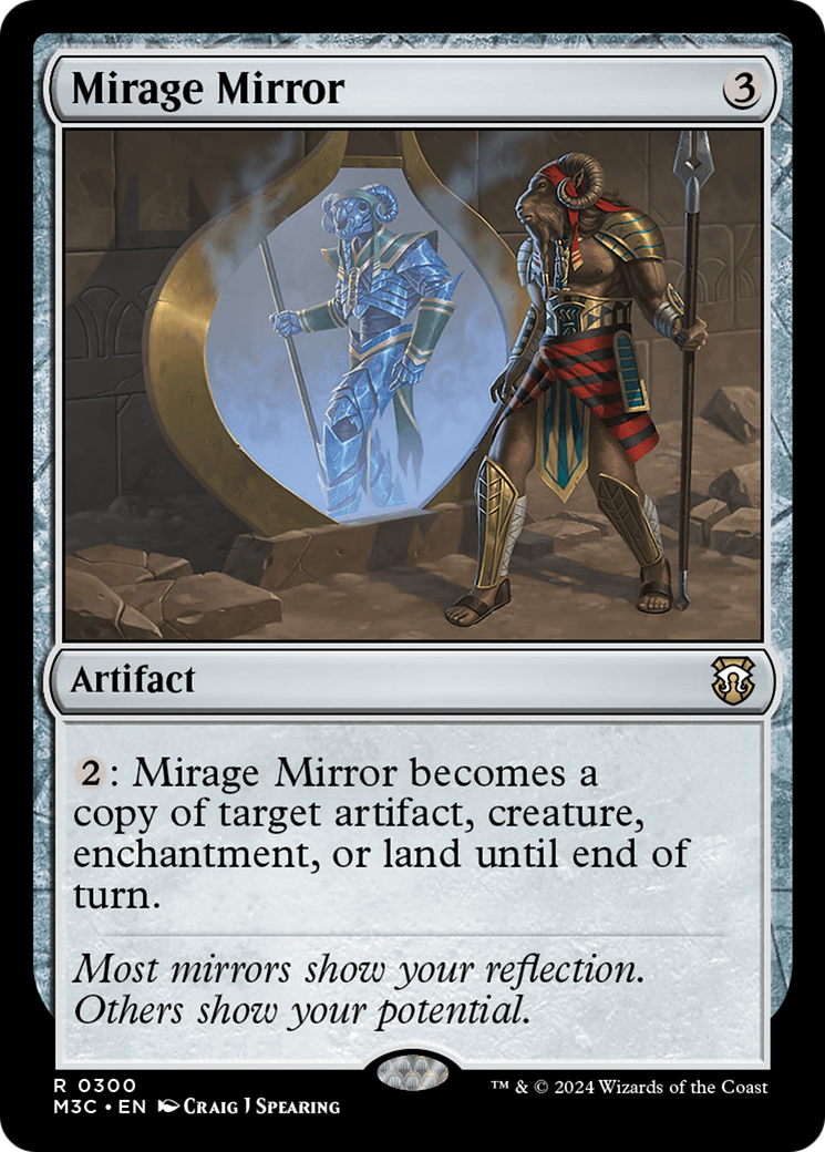 Mirage Mirror (Ripple Foil) [Modern Horizons 3 Commander] | Lots Moore NSW