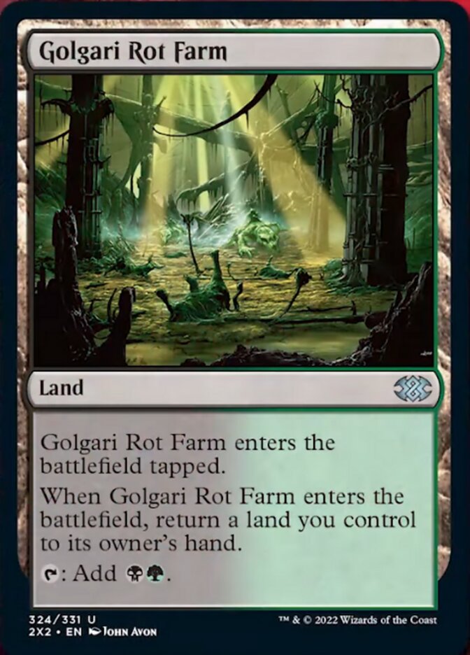 Golgari Rot Farm [Double Masters 2022] | Lots Moore NSW