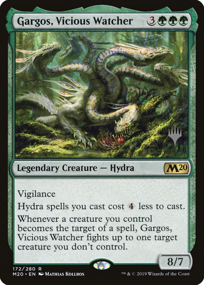Gargos, Vicious Watcher (Promo Pack) [Core Set 2020 Promos] | Lots Moore NSW
