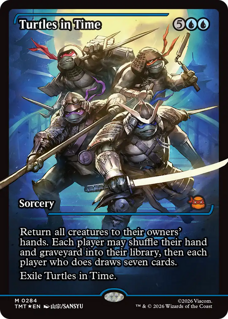 Turtles in Time (Showcase) [Teenage Mutant Ninja Turtles] Magic: The Gathering | Lots Moore NSW