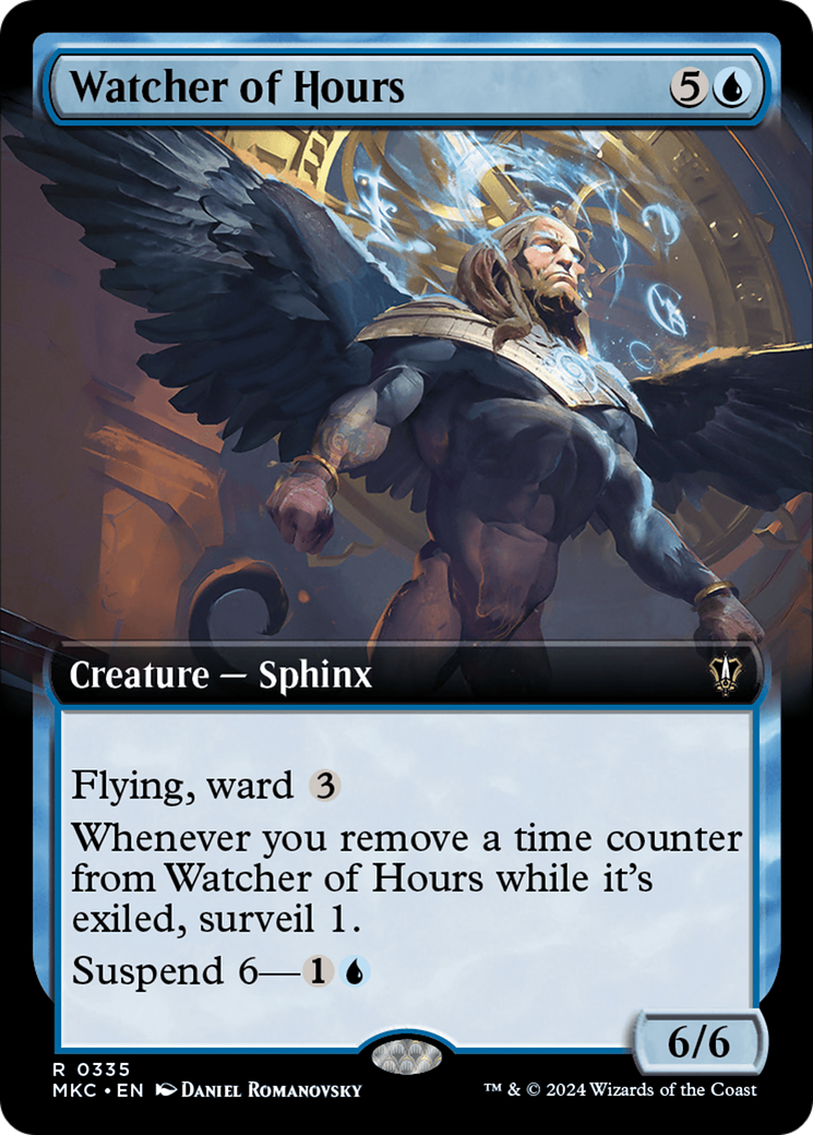 Watcher of Hours (Extended Art) [Murders at Karlov Manor Commander] | Lots Moore NSW