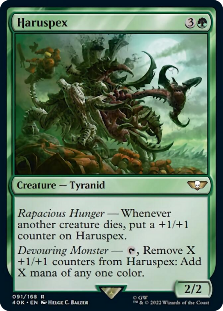 Haruspex (Surge Foil) [Warhammer 40,000] | Lots Moore NSW