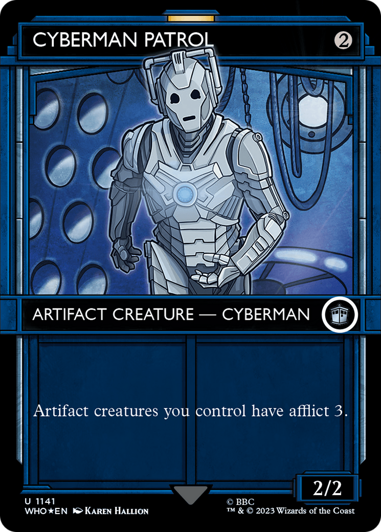 Cyberman Patrol (Showcase) (Surge Foil) [Doctor Who] | Lots Moore NSW