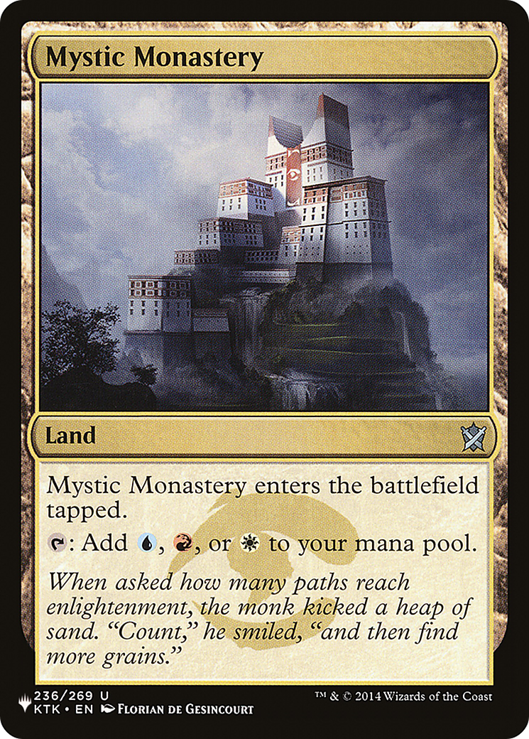 Mystic Monastery [The List] | Lots Moore NSW