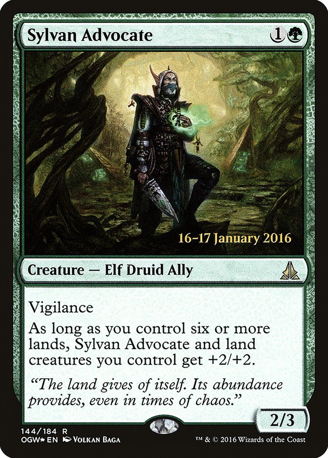 Sylvan Advocate [Oath of the Gatewatch Prerelease Promos] | Lots Moore NSW
