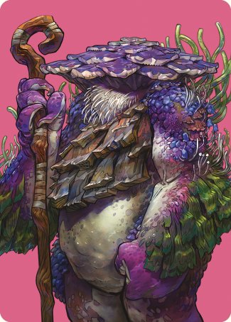 Slimefoot, the Stowaway Art Card [Commander Masters Art Series] | Lots Moore NSW