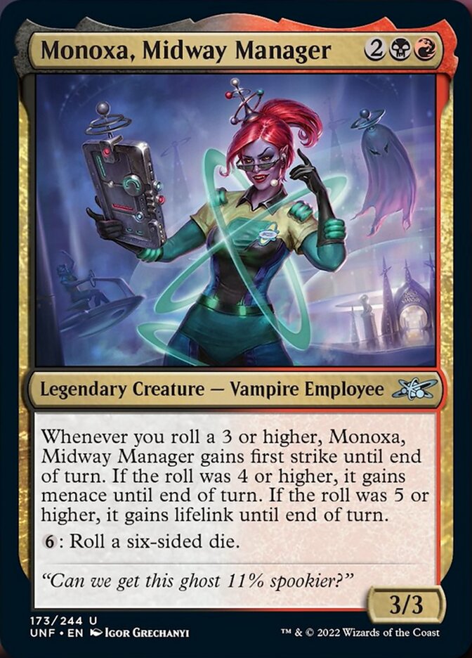Monoxa, Midway Manager [Unfinity] | Lots Moore NSW