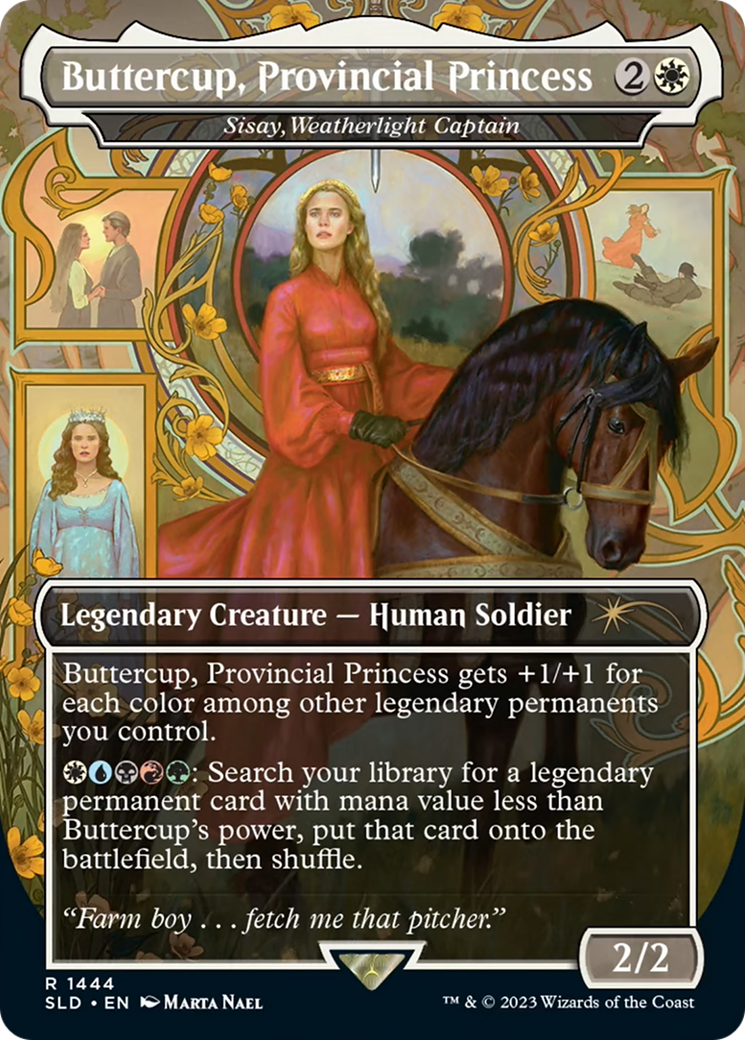 Buttercup, Provincial Princess - Sisay, Weatherlight Captain [Secret Lair Drop Series] | Lots Moore NSW