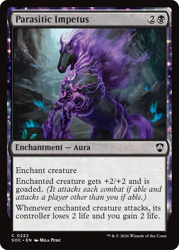 Parasitic Impetus [Secrets of Strixhaven Commander] Magic: The Gathering | Lots Moore NSW