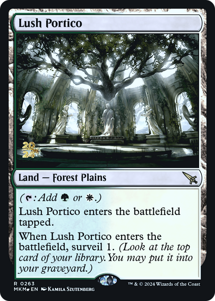Lush Portico [Murders at Karlov Manor Prerelease Promos] | Lots Moore NSW